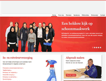 Tablet Screenshot of brabantschoonmaak.nl